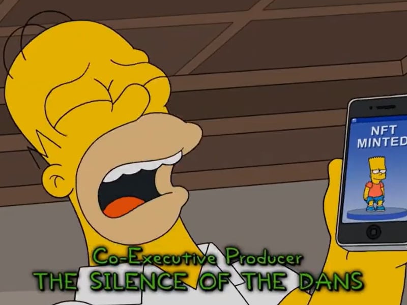 The Simpsons Take a Dig at NFTs, Crypto in ‘Treehouse of Horror’ Episode