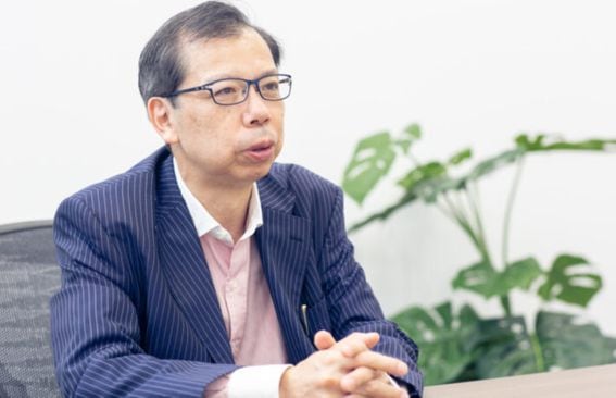 Tetsuya Inoue, formerly of the Bank of Japan, and now a chief researcher at the Nomura Research Institute. (CoinDesk Japan)