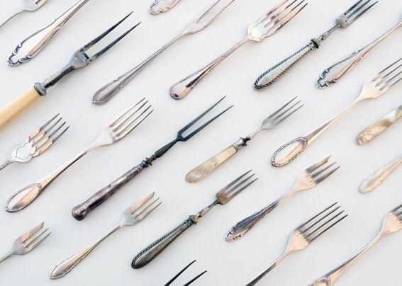 fancy, cutlery