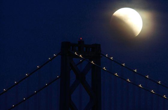 Eclipse lunar. (Justin Sullivan/Getty Images)