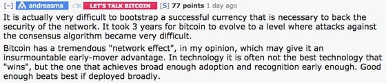 bitcoin not altcoins