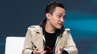 Justin Sun speaks at Consensus 2019 (CoinDesk)