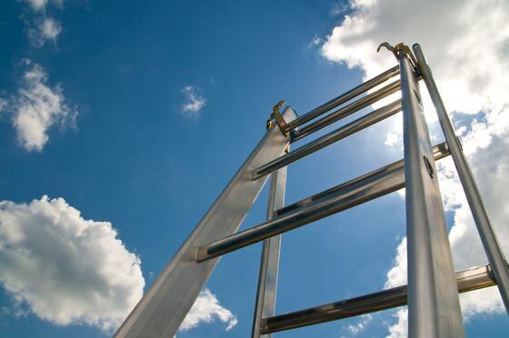sky, ladder