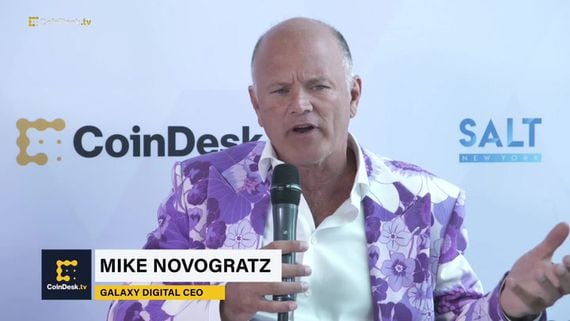 Galaxy Digital CEO Mike Novogratz: ‘Crypto Revolution Is Here’