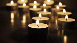 candles, funeral