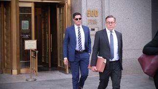Ryan Salame leaving a New York courthouse on Sept. 7, 2023. (Sam Kessler/CoinDesk)