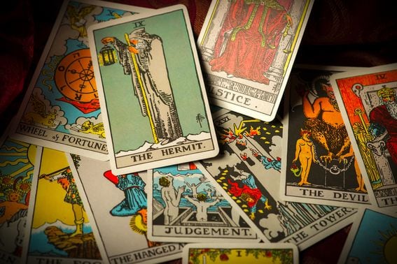 Tarot cards (Derek R. Audette/Shutterstock)