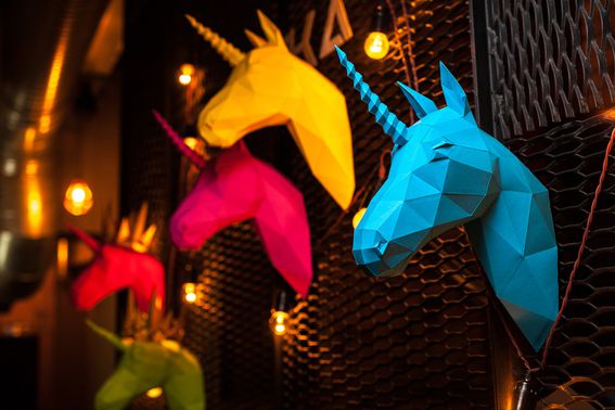 The unicorn logo of Uniswap is expanding to another chain, Polygon. (Shutterstock)