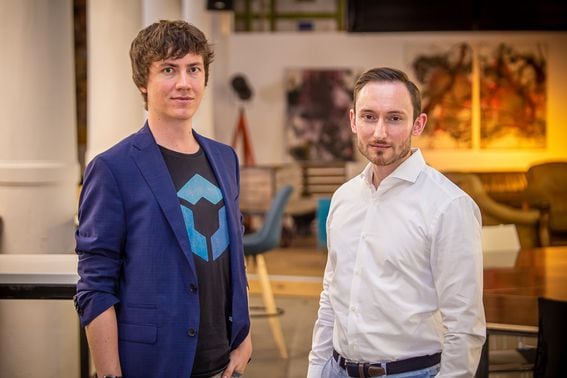 Florian Wimmer (left), founder, and CEO of Blockpit, and Klaus Himmer (right), co-founder and managing director of CryptoTax. (Blockpit) 