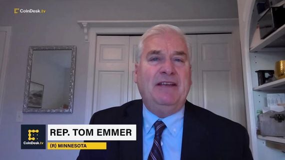 Rep. Tom Emmer on Introducing Bill to Modify Crypto Tax Provision in Infrastructure Law