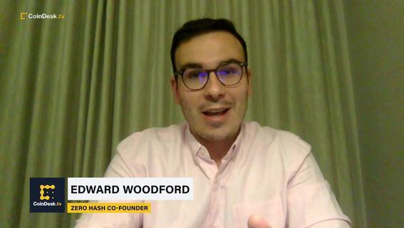 Zero Hash founder and CEO Edward Woodford (CoinDesk)