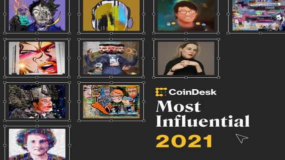 CoinDesk Publishes 2021 Most Influential List