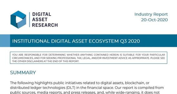 DAR Institutional Digital Asset Ecosystem Q3 2020 image 1020x540