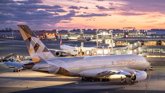 Etihad Airways is releasing a new Mission Impossible-themed expansion to its EY-ZERO1 NFT collection linked to real-world travel rewards. (Vincenzo Pace/Getty Images)
