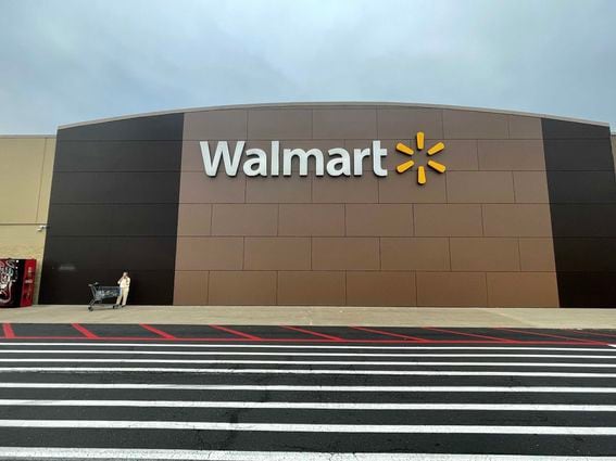 The Walmart in Warminster, Pa. (Kevin Reynolds/CoinDesk)
