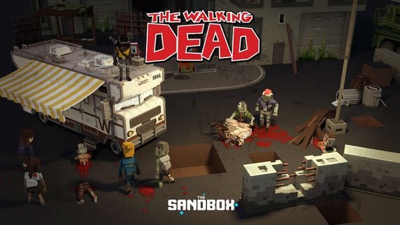 The Sandbox is bringing "The Walking Dead" into the metaverse.