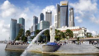 Merlion Park in Singapore (Pixabay)