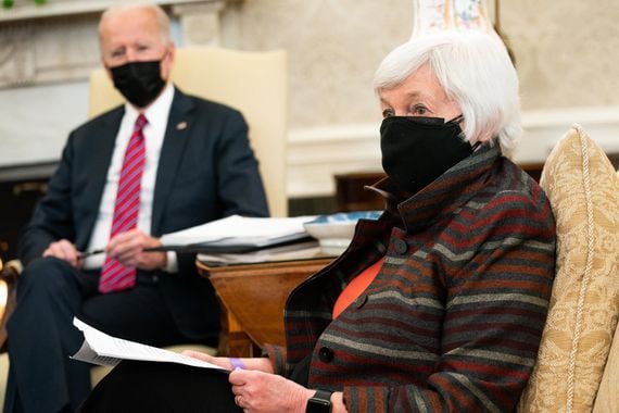 Treasury Secretary Janet Yellen has brought up crypto's use in terrorism on three different occasions since Jan. 6, 2021.