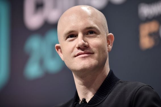 Coinbase CEO Brian Armstrong. (Steven Ferdman/Getty Images)