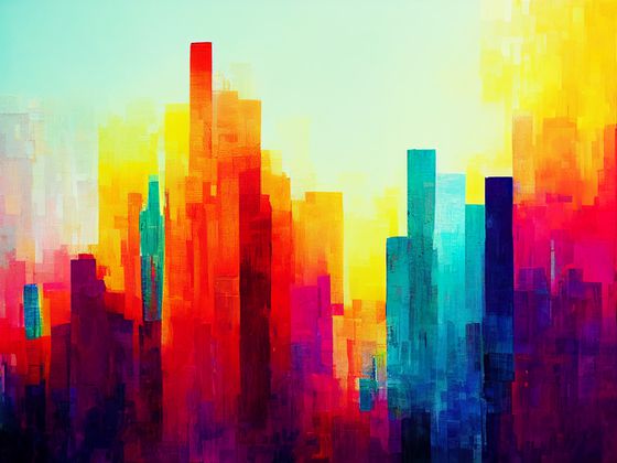 CDCROP: AI Art Artwork Charts Graphs Markets Abstract (Midjourney/CoinDesk)