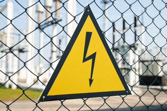 electrocution, sign