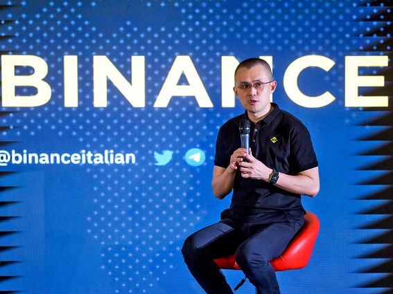 Founder and CEO of Binance, Changpeng Zhao, at a Rome appearance in 2022. (Antonio Masiello/Getty Images)