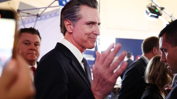 Crypto insiders credit California Governor Gavin Newsom's administration as good listeners as they work on their own version of New York's BitLicense. (Mario Tama/Getty Images)