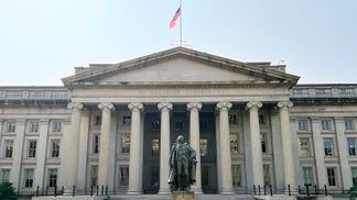 U.S. Treasury Department in Washington, D.C.
