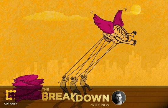 breakdown flying brain illustration