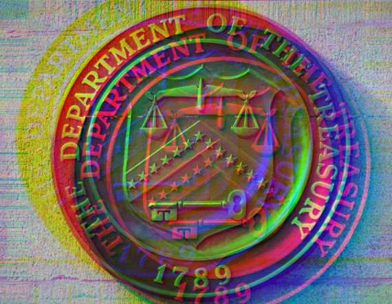 U.S. Treasury Department seal 