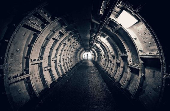 dark, tunnel