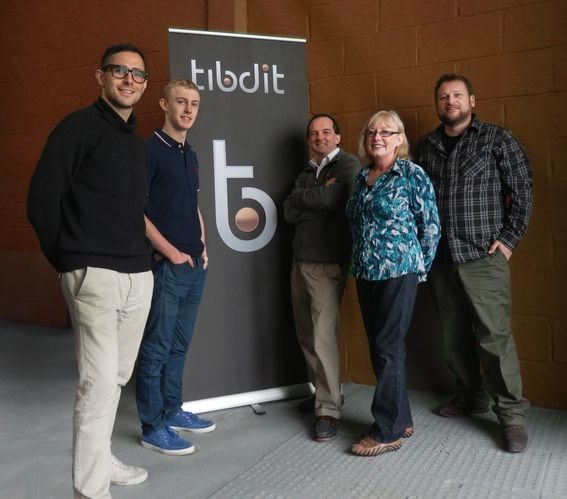 Jan 8 - the tibdit team, including Justin Maxwell and Pauline Hunter
