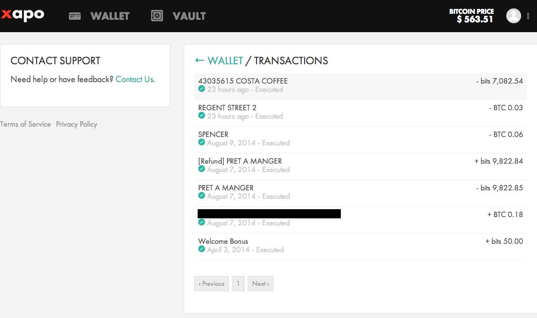 Xapo: Secure Bitcoin Wallet, Coin Storage Vault & Crypto Card App?
