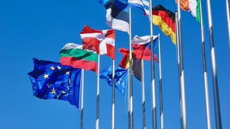 European Union Flags (Antoine Schibler/Unsplash)