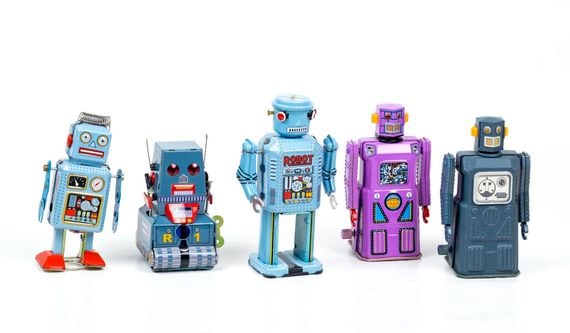Robots, machine learning, AI