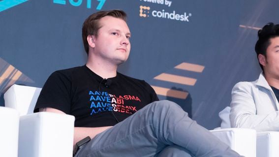 Stani Kulechov, founder and CEO of Aave, in 2019. (CoinDesk)