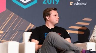 Stani Kulechov, founder of Aave, at Consensus 2019 (CoinDesk archives)