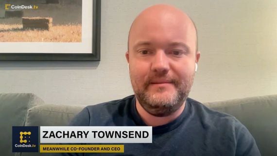 Meanwhile co-founder and CEO Zachary Townsend on CoinDesk TV (CoinDesk)