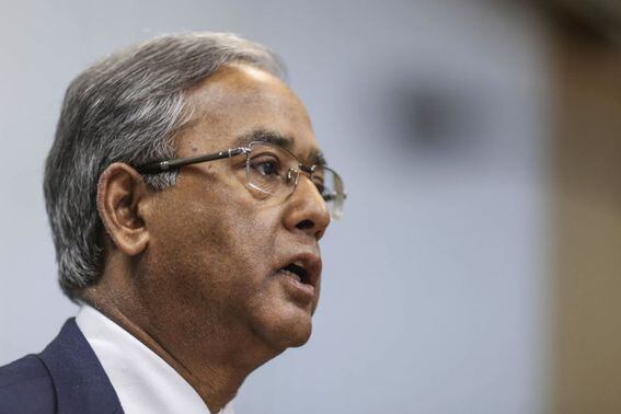 U. K. Sinha, chairman of the Securities and Exchange Board of India.
