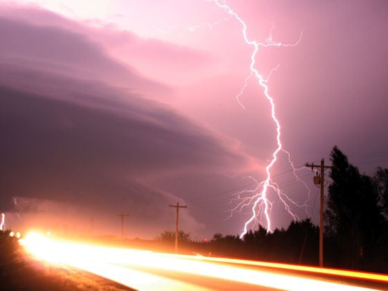 CDCROP: Nebraska storm lightning (Getty Images)