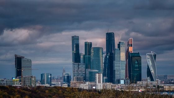 Moscow's skyline (Flickr)
