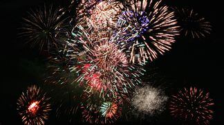 fireworks, independence