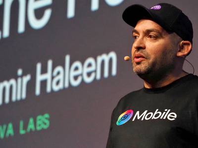 Helium co-founder Amir Haleem (Danny Nelson/CoinDesk)