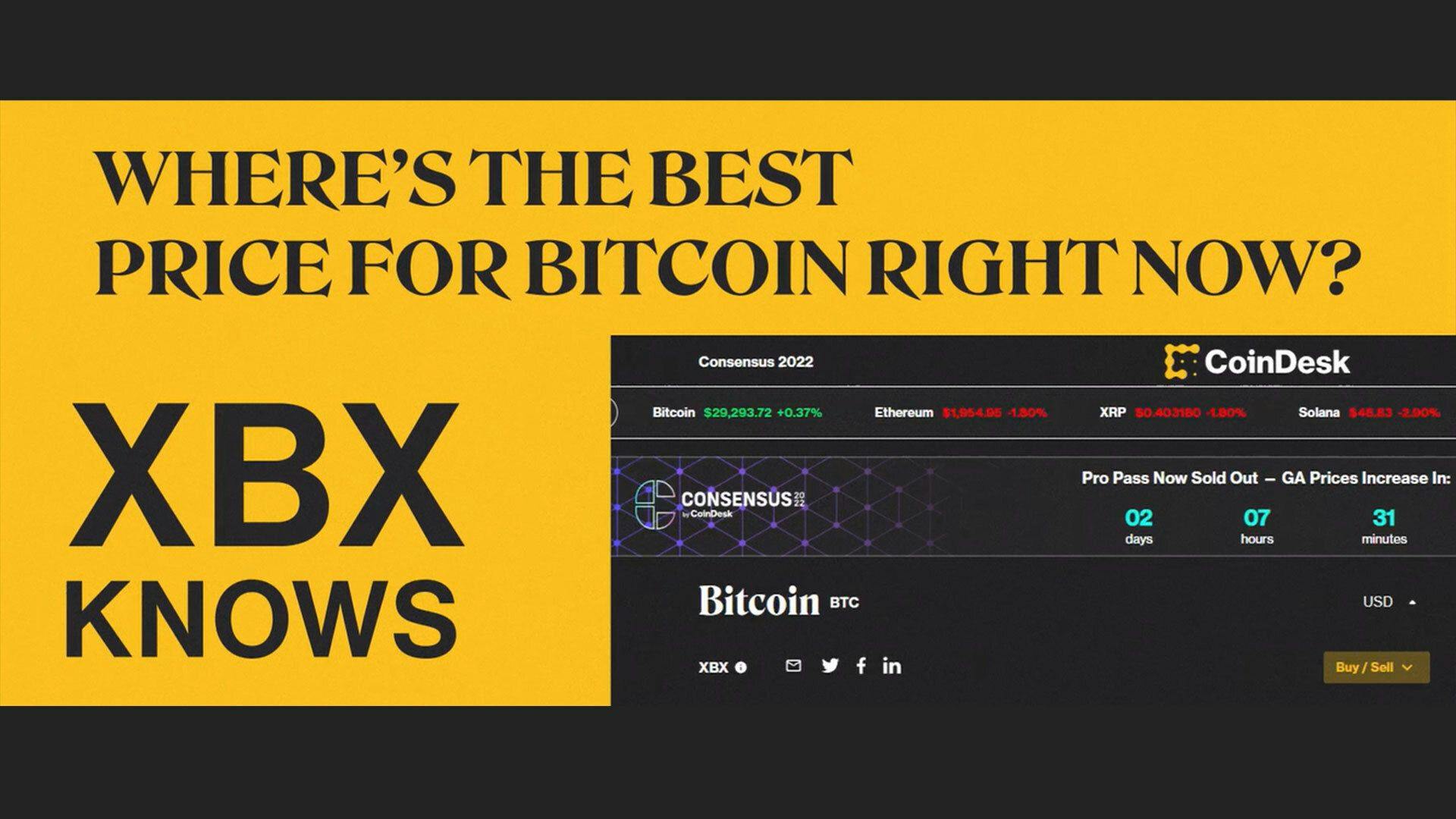 XBX: The Bitcoin Price Index's image